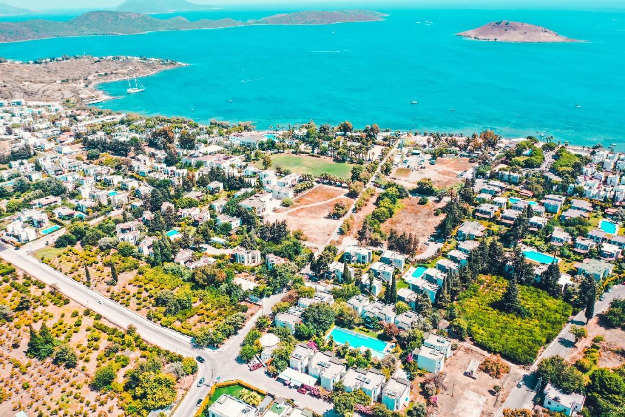Muskebi Apart Otel Ortakent Bagian luar foto